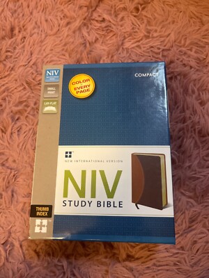 Study Bible by Zondervan Bibles Staff (2011, Leather)-image