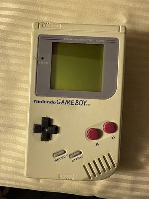 Nintendo Game BoyHandheld Console & Godzilla Game Working (battery Cover Missing-image