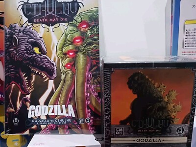 FIGURE GODZILLA DEATH MAY DIE CTHULHU GAME PIECE SDCC EXCLUSIVE COMIC CMON COLOR-image
