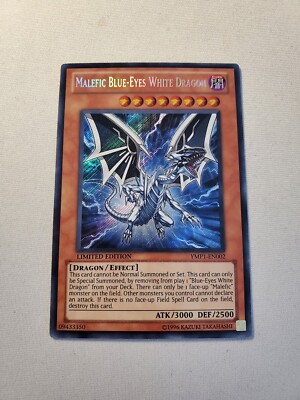 Yugioh - Malefic Cyber End Dragon YMP1-EN004 NM Limited Secret Rare-image
