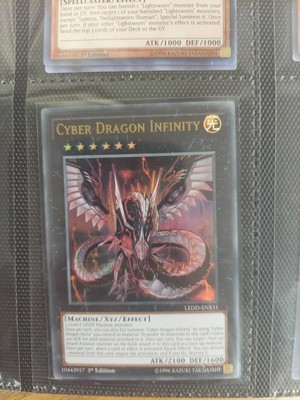 Cyber Dragon Infinity LEDD-ENB31 Legendary Dragon Decks 1st Edition-image