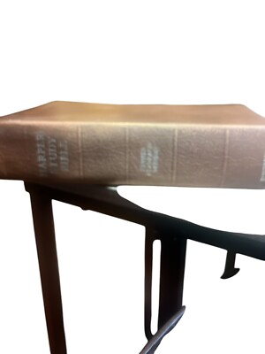 Harper Study Bible Revised Standard Version Zondervan Tan Leather 1971 Lindsell-image