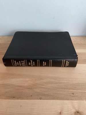 Thompson Chain Reference Bible Genuine Leather NIV 1990 Kirkbride See Details-image