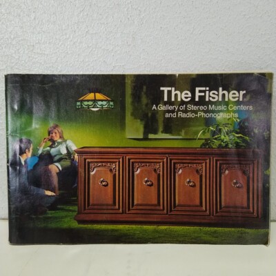 The Fisher 1970 Catalog Gallery Radio Stereo Phonograph MCM Vintage-image