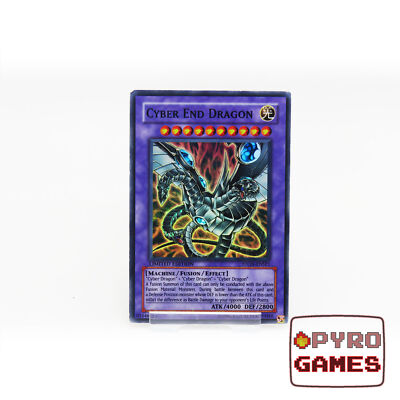 Cyber End Dragon - Yu-Gi-Oh! - STON-ENSE1 - Super Rare (Played Condition) - L...-image