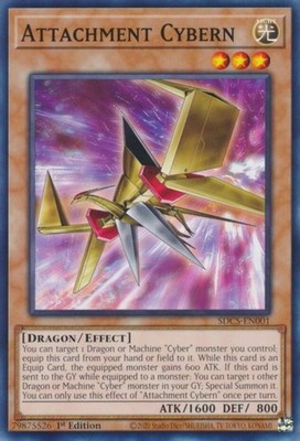 Attachment Cybern - SDCS-EN001 - Common - 1st Edition - Near Mint-image