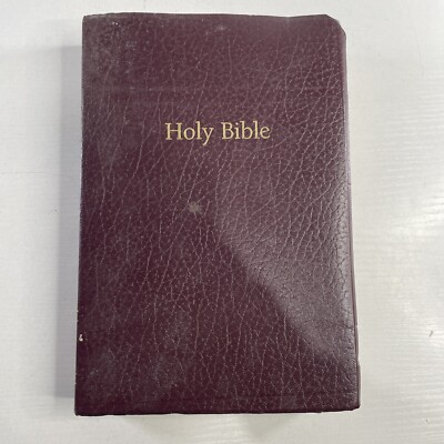 King James Version Bible Super Giant Print Reference Holman Faux Leather 1996-image