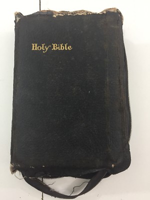 Holy Bible - Nation Bible Press (Red Letter Teachers' Edition, Zipper, 1944)-image