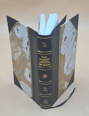 Changing The Skyline An Autobiography 1938 By Paul Starrett [Leather Bound]-image