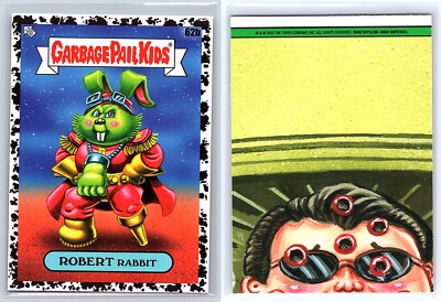 Bucky O'Hare Lucky Rabbit Garbage Pail Kids GPK Game Spoof BLACK SP Card-image