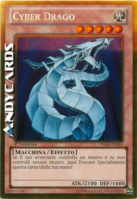 CYBER DRAGON • (Cyber Dragon) • Gold • PGLD IT053 • 1Ed • Yugioh! • ANDYCARDS-image