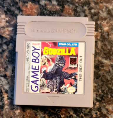 Godzilla Nintendo Game Boy Original *Authentic* Same Day Ship-image