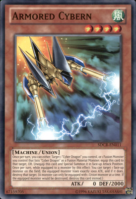 Armored Cybern SDCR-EN011 Yugioh-image