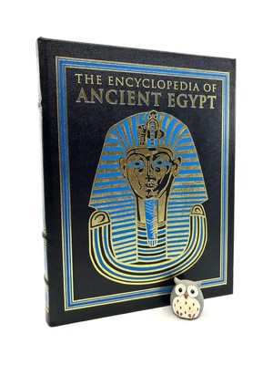 EASTON PRESS Encyclopedia of Ancient Egypt Leather Pharaohs History Religion Art-image