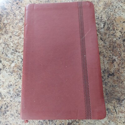 NKJV Personal Size Reference Bible Brown Soft Faux Leather 2012 Thomas Nelson-image