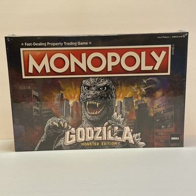 Monopoly Godzilla | Featuring Familiar Locations and Iconic Kaiju Monsters-image