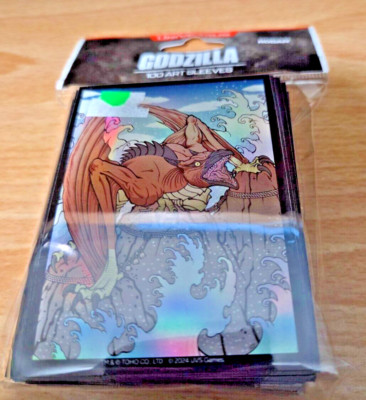 Universus Godzilla Rodan 100 card sleeves (New, sealed)-image