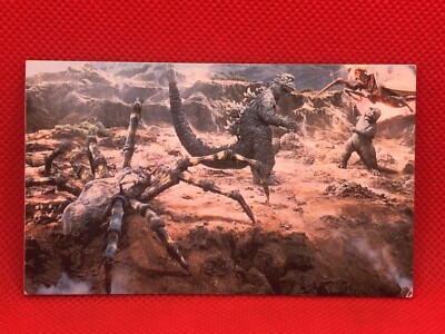 Kamacuras Godzilla  card 4inch Barcode Battler vintage  No.60 very rare-image