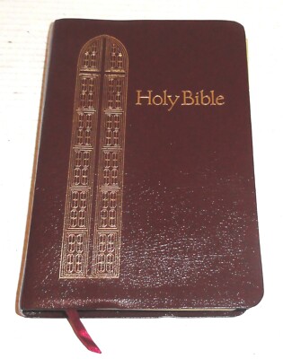 Holy Bible KJV Giant Print Concodance Bonded Leather Nelson 884CBG (1990) READ-image