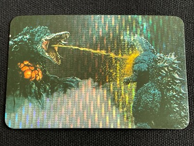Godzilla Card Meiji 1993 TOHO Movie Rare Japan-image