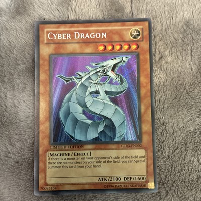 Cyber Dragon - Secret Rare Limited Edition CT03-EN002 - LP - YuGiOh-image