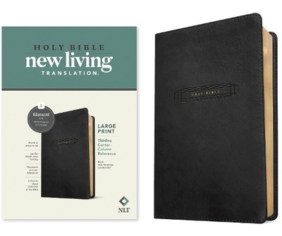 Tyndale House Publishers Dr. T NLT Large Print Thinline Center-C (Leather Bound)-image