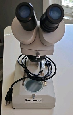 Fisher Scientific StereoMaster Cat. 12-562-1 0.7x-4.5x Stereo Zoom Microscope 3-image