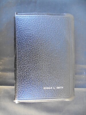 Holy Bible Ready References Missionary Edition Mormon KJV Leather Deseret Book-image