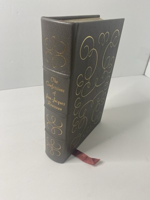 Easton Press The Confessions of Jean Jacques Rousseau 1980 Collector's Edition-image