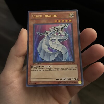 Yugioh Cyber Dragon  LCGX-EN175 Ultra Rare 1st Edition NM-image