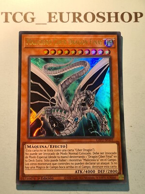 MALEFIC CYBER END DRAGON●YUGIOH●GFP2●2022▪︎ULTRA RARE●SPANISH●1st●NM #3033-image