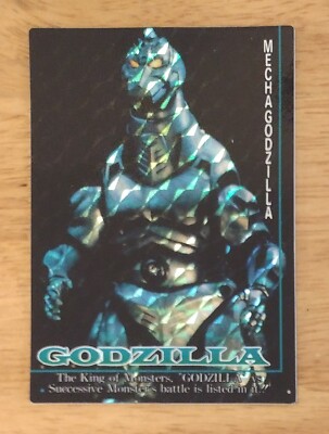 Godzilla: Mecha Godzilla Prism Card, #70, Amada, Toho, 1995 -image
