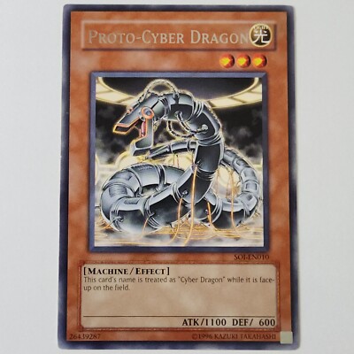 Proto-Cyber Dragon - SOI-EN010 - Rare - LP - Unlimited - Yugioh-image