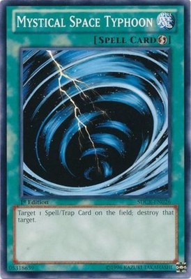 Mystical Space Typhoon - SDCR-EN026 - Common - 1st Edition - Lightly Played-image