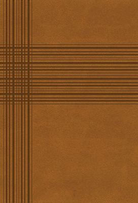NKJV Giant Print Mustard Leathersoft Bible by Nelson-image
