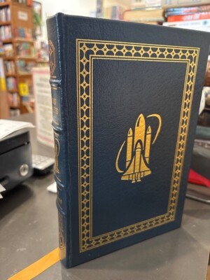 Riding Rockets by Mike Mullane - SIGNED leather Easton Press VG Astronaut-image