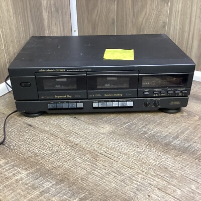 Studio Standard By Fisher CR-W9005 Hi-Fi Stereo Double Cassette Tape Deck-image