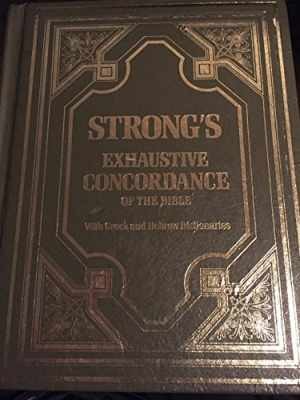 Strong's Exhaustive Concordance of the Bible - Hardcover, by James Strong - Good-image