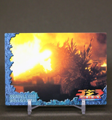Godzilla 2000 Card Vintage Toho Movies limited Japanese #07-image