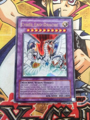 Cyber End Dragon crv-de036 Unltd Ed (VG+) Ultra Rare Yu-Gi-Oh!-image
