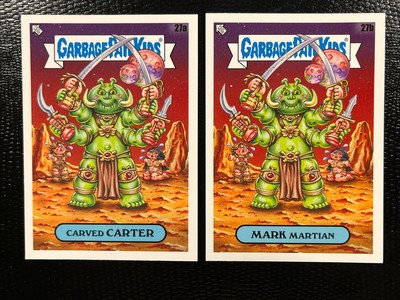 2023 Garbage Pail Kids InterGoolactic John Carter Disney Movie - 2 Card Set 👽-image