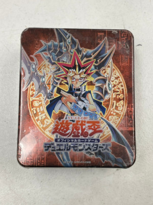 2003 Yugioh Japanese Yami Yugi Dark Paladin Factory Sealed Collectors Tin -image