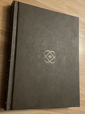 Encyclopedia Britannica Science and The Future 1980 Yearbook HC Leather Bound-image