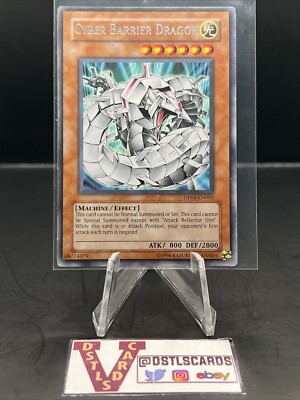 YuGiOh - CYBER BARRIER DRAGON DP04-EN002 Rare LP-image