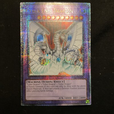 Cyber End Dragon (Quarter Century Secret Rare) - Rare Tape Mark Error!!!-image
