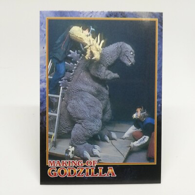 No.43 Godzilla Card Godzilla Mothra King Ghidora All Attack AMADA 2001 Japan-image
