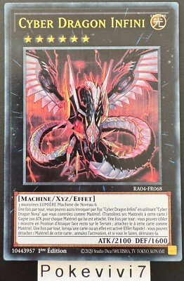 YU-GI-OH! Card CYBER DRAGON INFINITY RA04-FR068 UR NEW-image