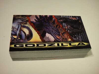 1998 Inkworks Godzilla The Movie - Complete Widevison Base Set 1-72-image