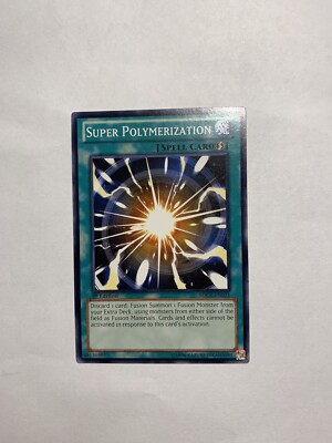 Yugioh - Super Polymerization SDCR-EN021 Lightly Played 1st Edition Common-image