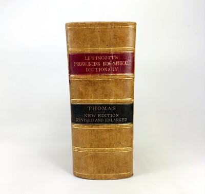 Universal Pronouncing Dictionary of Biography and Mythology, Joseph Thomas, 1896-image